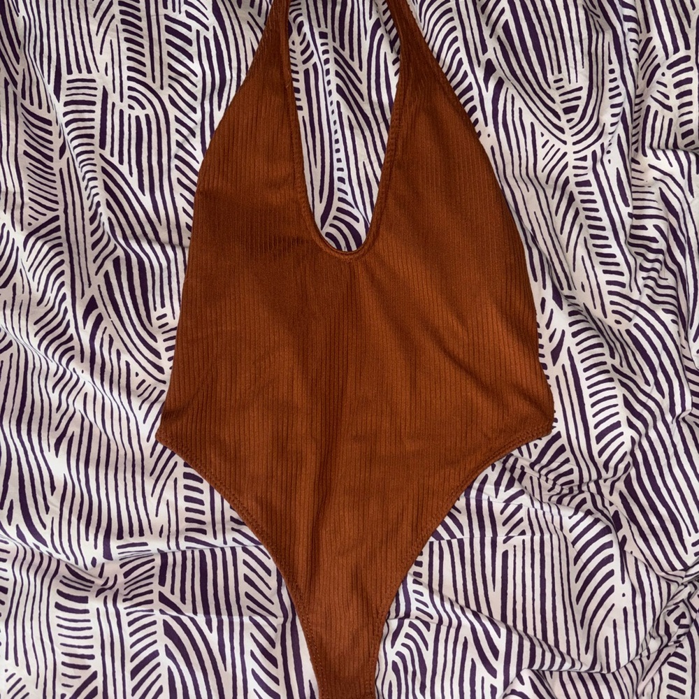 Resa Sexy Halter Bodysuit